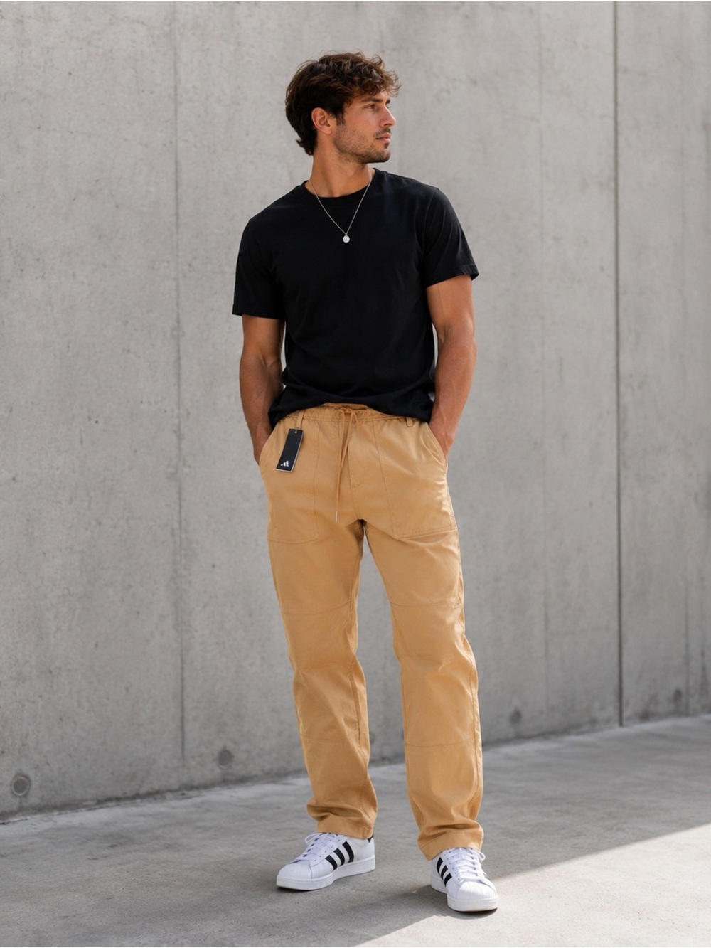 Adidas Adicross Yellow Golf Pants Men’s L Utility Workwear NWT